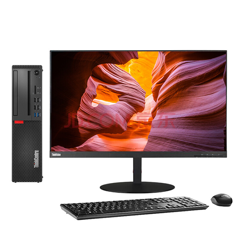 联想商用台式电脑thinkcentre m720s i7-9700/8g/1t 256gssd双硬盘/8.