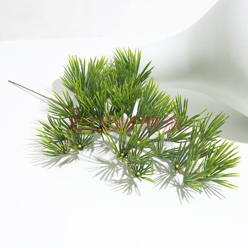 可狄(kedi)仿真松针松枝假松树叶子五针松黑雪松迎客松崖柏人造树枝