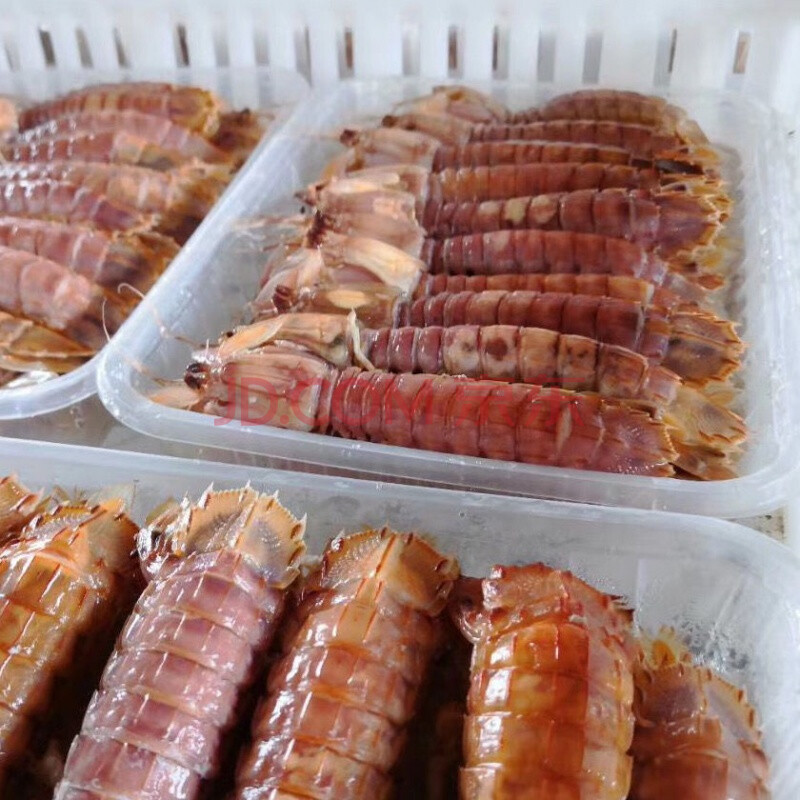 皮皮虾带膏满膏满黄熟冻虾爬子生鲜 桃西村 精选四斤超值 大号