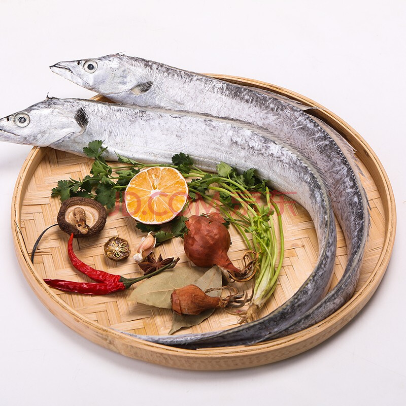 【拍5份69】宝芝舫 国产新鲜带鱼 东海精选带鱼中段去头去尾海鱼刀鱼