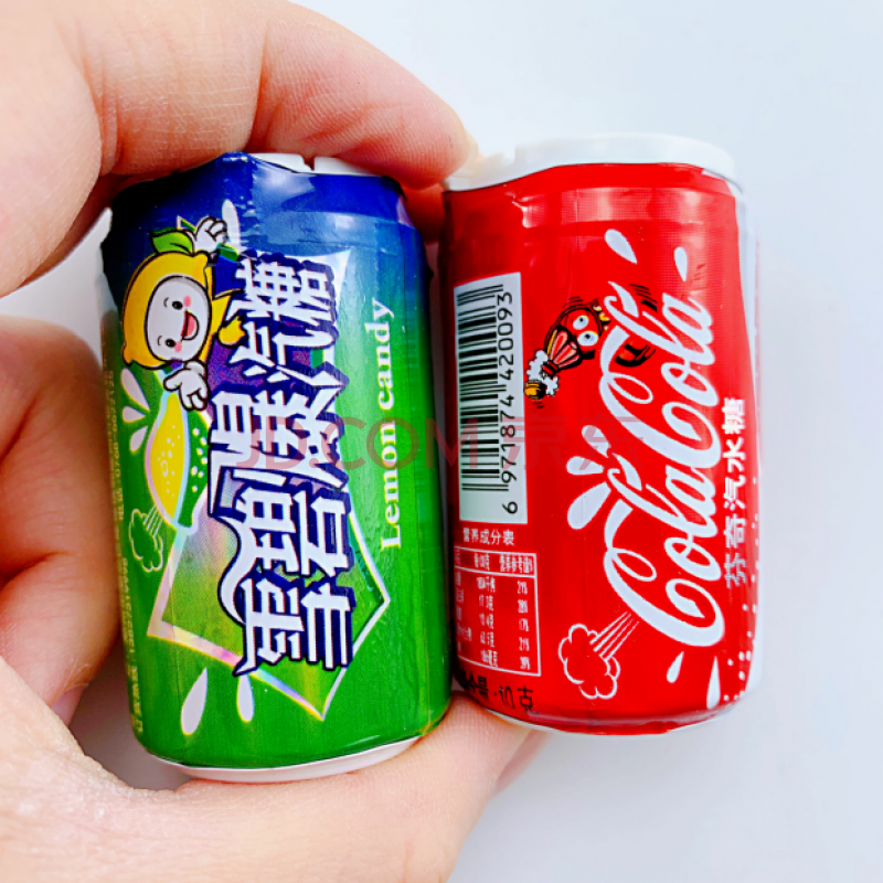 30瓶千佳晟汽水糖雪碧汽水味糖可乐片汽水味糖果爆汽味糖果1瓶10 5大