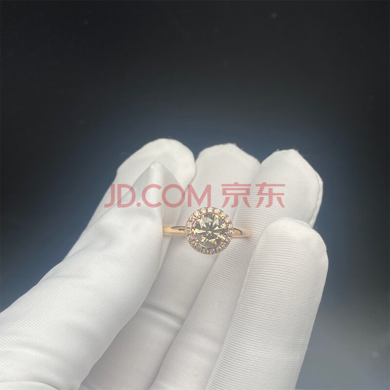NM1054 1.008克拉18k金钻石戒指