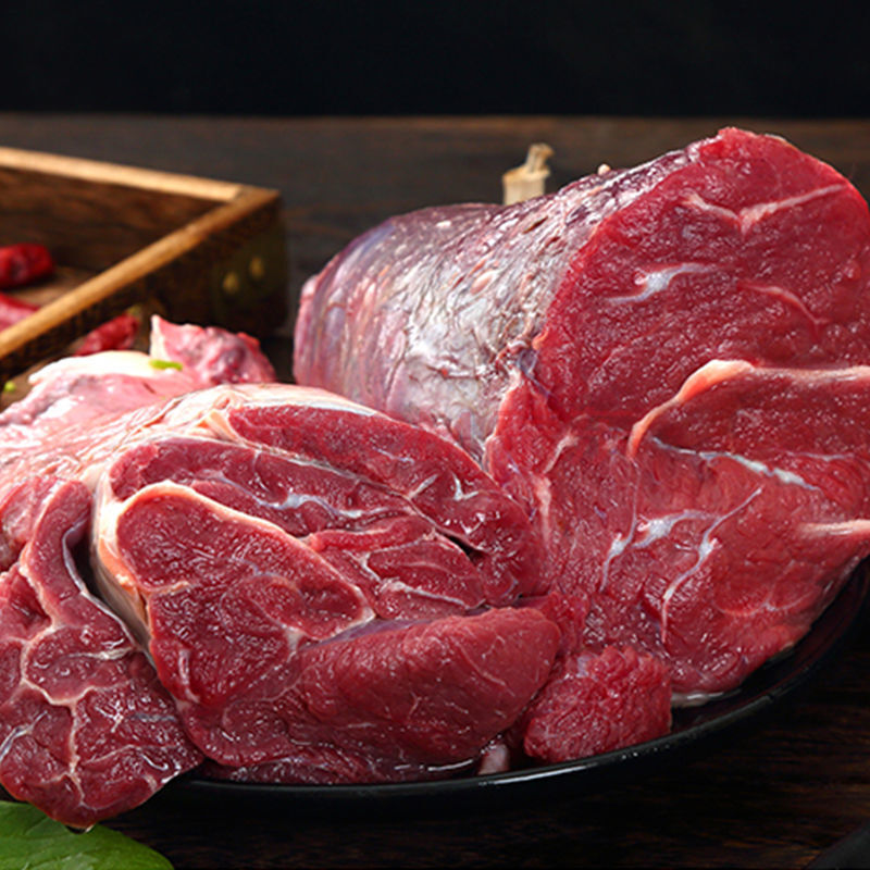 国产原切牛腱子肉牛肉品质南阳黄牛肉农家散养不注水冷冻批发 国产3斤