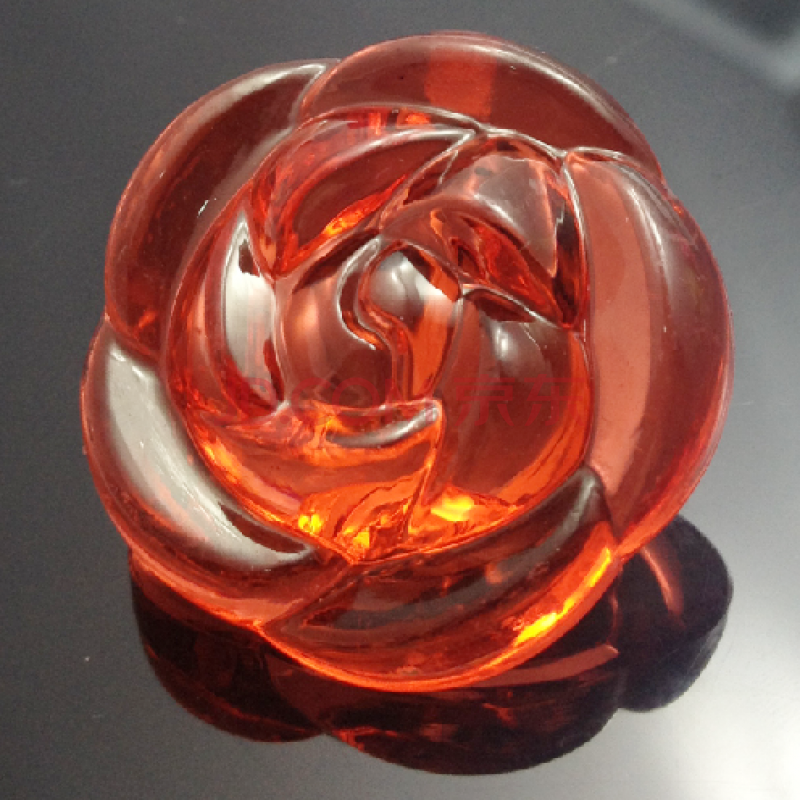 粉色水晶扣子儿童玫瑰花衬衫衣扣子女大衣透明水晶钮毛