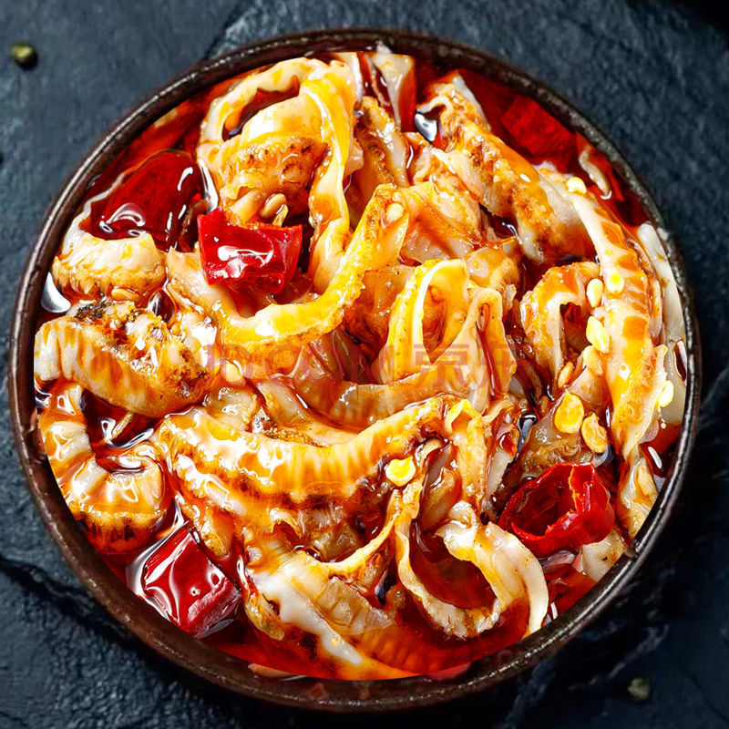 小海鲜即食熟食罐装八爪鱼扇贝肉罐头鲍鱼小海兔蛤蜊肉鱿鱼 扇贝唇4罐