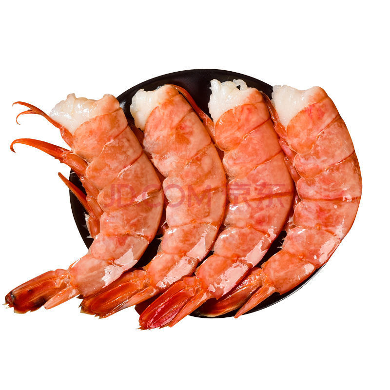红虾尾特大a级虾尾新鲜冷冻无头海鲜海捕大虾 大号【l2】约长10-11cm