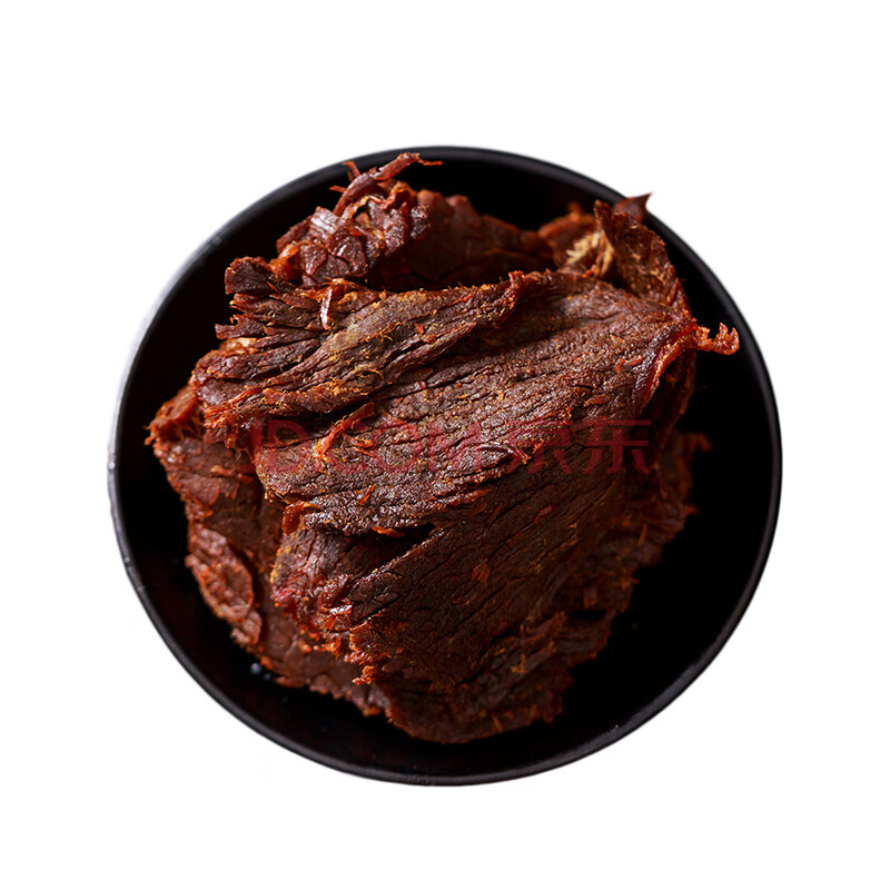 碎牛肉干罐装桶装碎牛肉温州特产湖岭牛肉干毛重500g 碎片蜜汁味偏湿