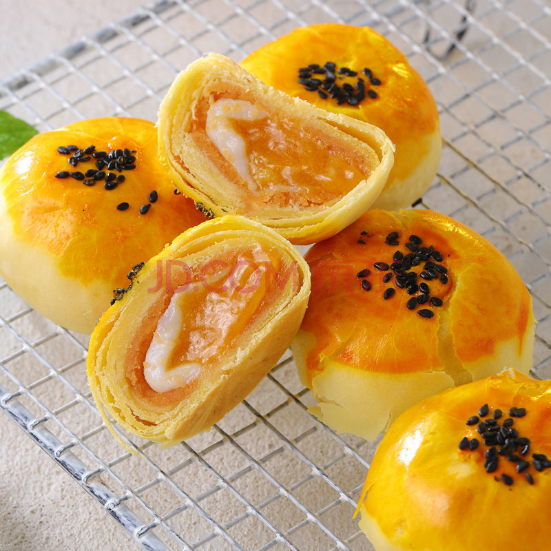 其妙芝士流心蛋黄酥芋泥味芒果味多口味传统糕点爆浆流心美食 奶黄