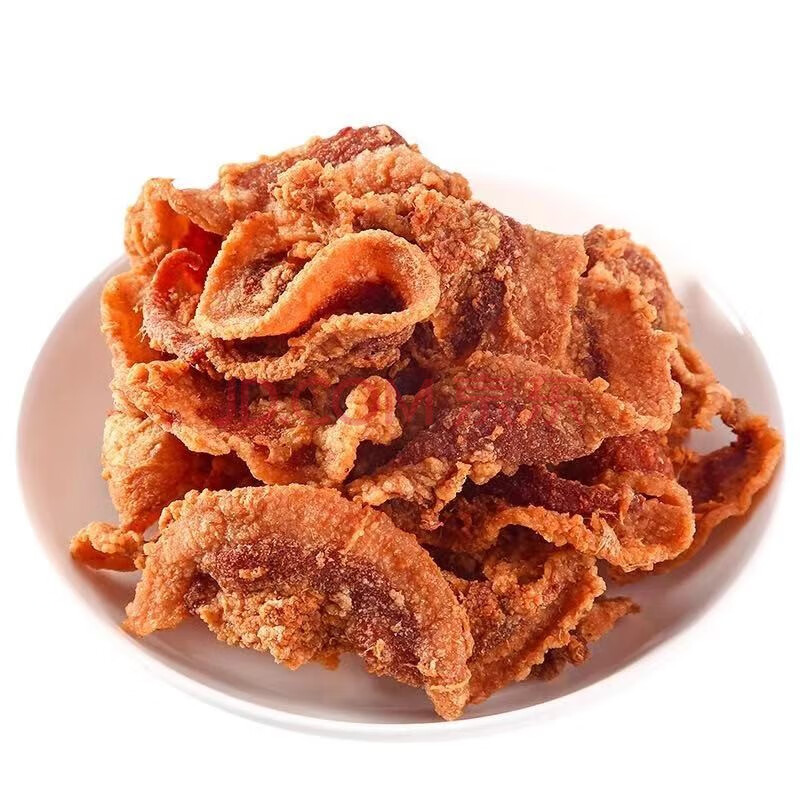 猪油渣零食小吃青岛特产肉食类猪油粕肉渣网红干炸脆皮 精选猪油渣
