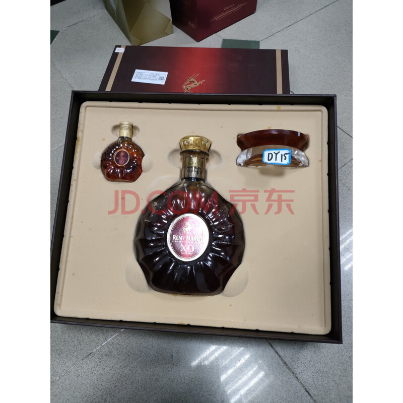 DY15人头马XO700ml 40%vol,1瓶少酒