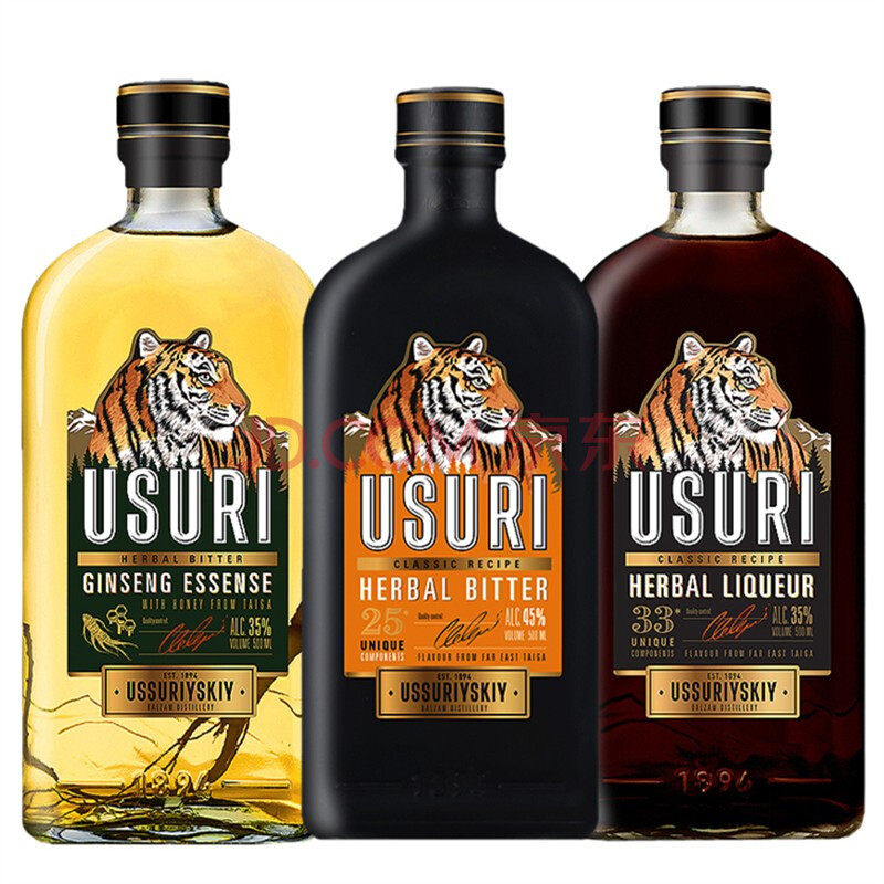 虎头酒蜜酊强酊草酊酒伏特加烈酒洋酒礼盒 蜜酊酒500毫升x1瓶不含礼盒