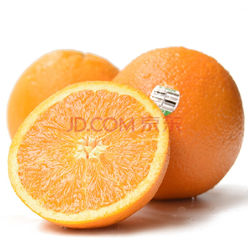 罗布斯果园 美国进口橙子脐橙 6个 1.8-2.2kg