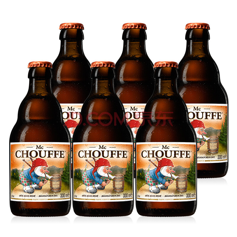 舒弗(chouffe)比利时 原瓶进口 精酿 麦克舒弗啤酒 330ml*6瓶