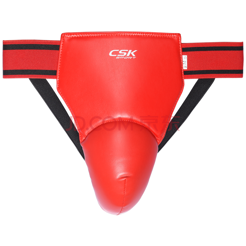 csk内胆一次成型工程橡塑运动护裆男式护裆儿童足球护具拳击护裆 红色