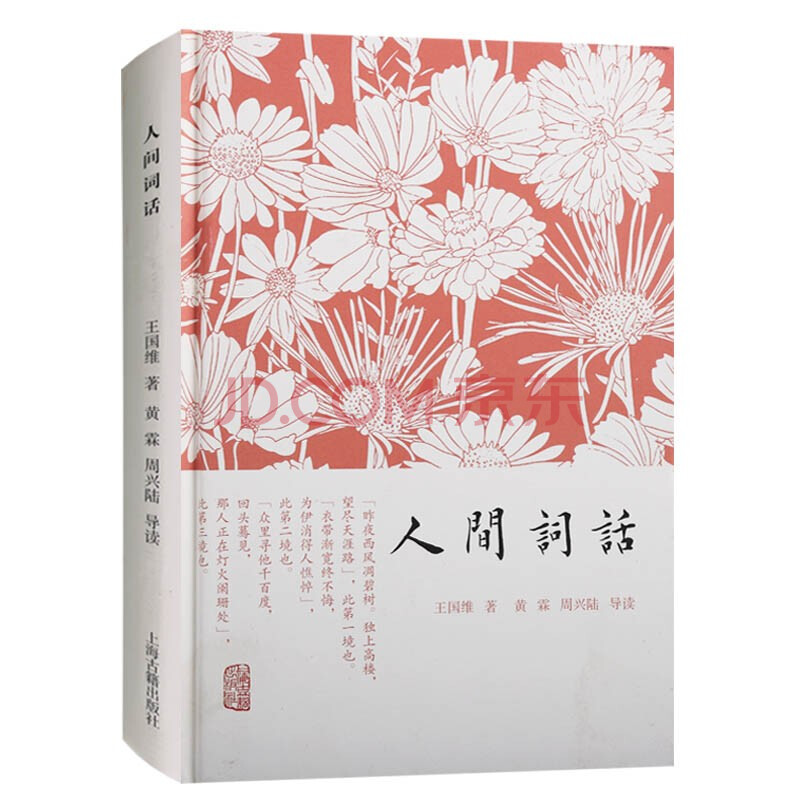 人間詞話 王國維著 32開本中國古代詩詞研究 是中國近代蕞負盛名的一