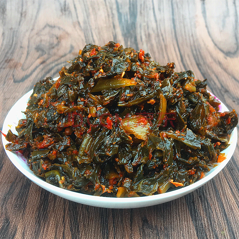 贵州特产独山盐酸菜(细叶)400克酸甜辣泡菜 老坛酸菜青菜