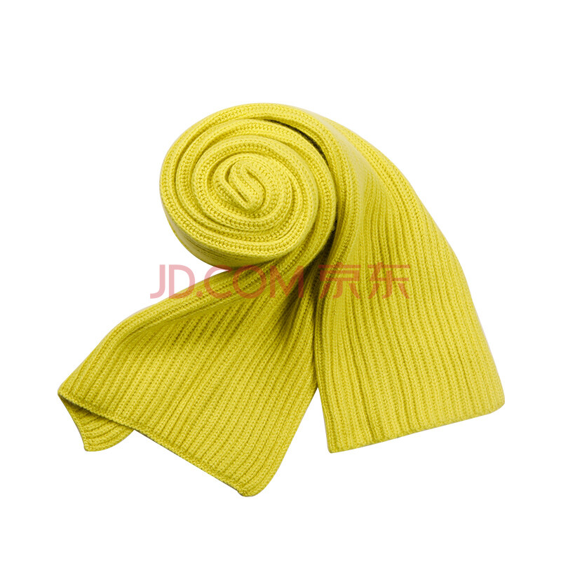 pringle of scotland 19秋冬纯色简约羊绒围巾 青橙绿