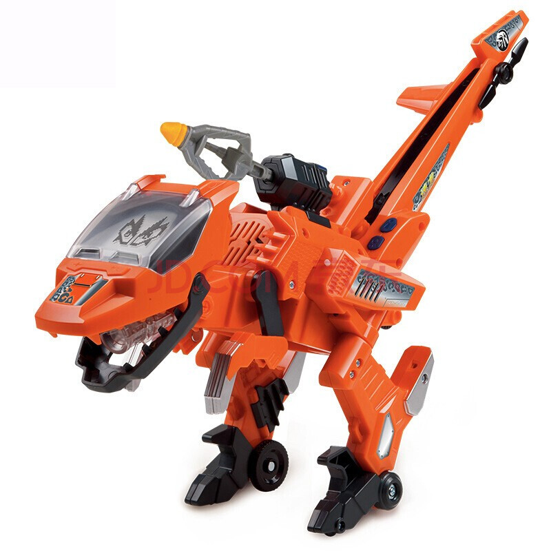 伟易达(vtech) 变形恐龙 可变形玩具恐龙变赛车 汽车玩具儿童 速龙80