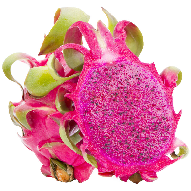 越南进口红心火龙果 2个装 巨无霸红肉大果 单果约600-700g 新鲜水果