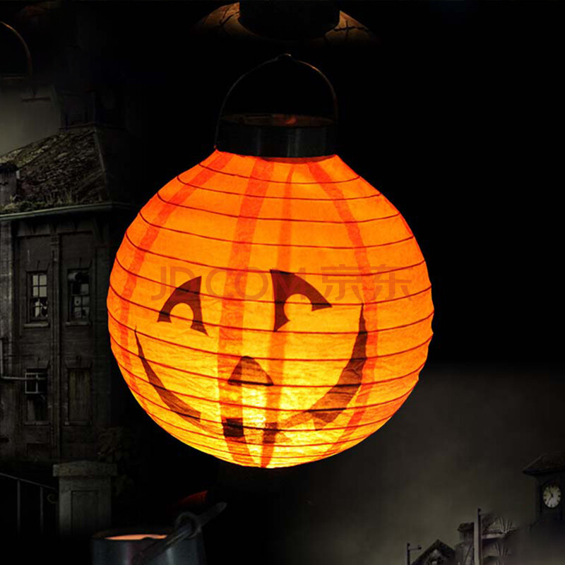 晟旎尚品 万圣节装饰布置恐怖南瓜灯笼店铺酒吧派对恐怖场景布置装饰