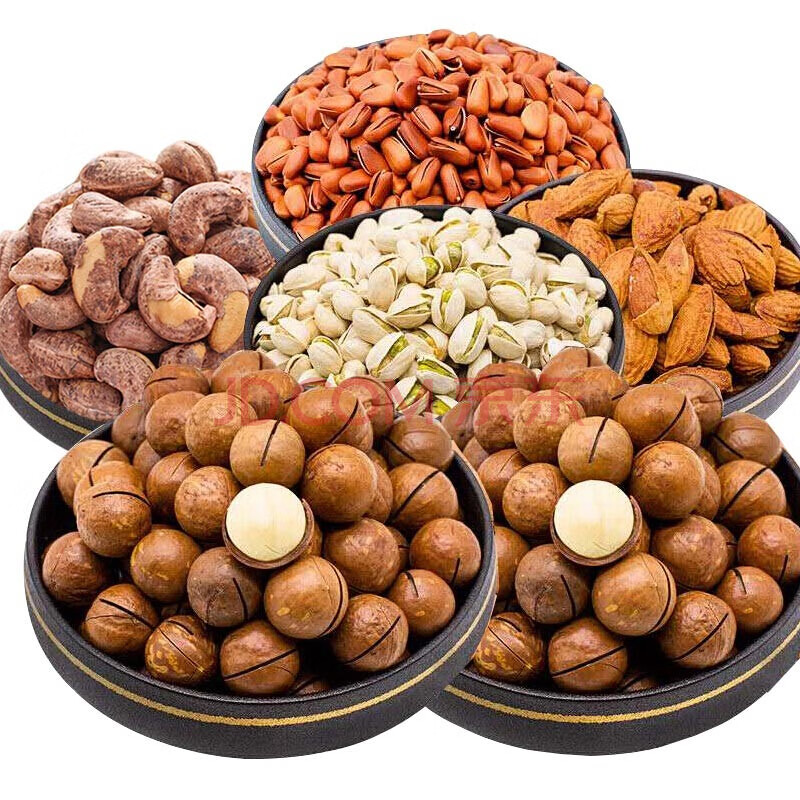 坚果组合每日坚果混合搭配 开口松子 开心果 净重合计500g