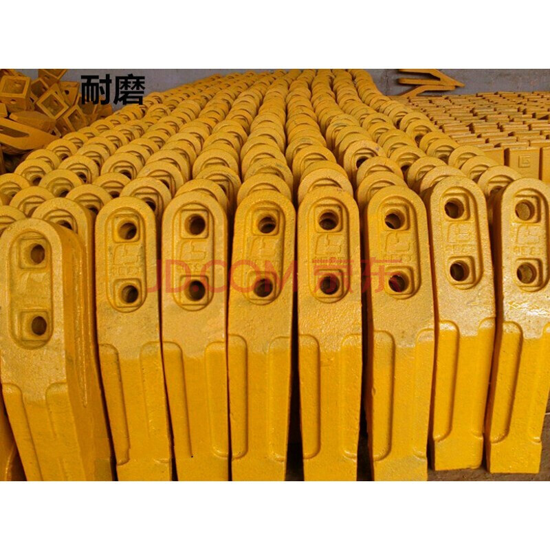 50装载机斗齿 耐磨铲牙铲尖 中齿边齿 加厚高锰钢铲车铲齿 标准锰钢齿