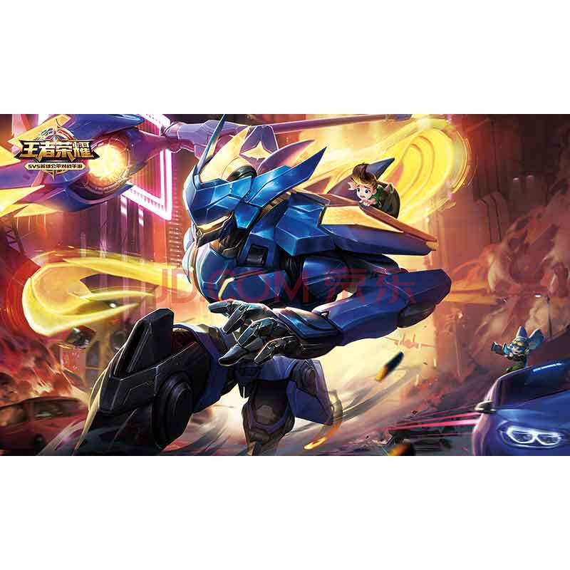 游戏海报墙贴墙纸李白貂蝉宿舍卧室装饰挂画定制高清超大 10引擎之心