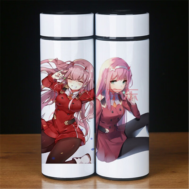 in the franxx 动漫保温杯周边 02达令保温瓶304内胆水杯 国家队9