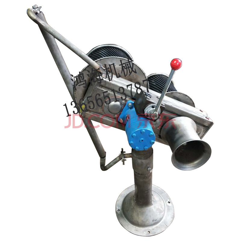 斜式双轮液压起网机拉网机渔船机收网机304不锈钢渔船设备套餐二