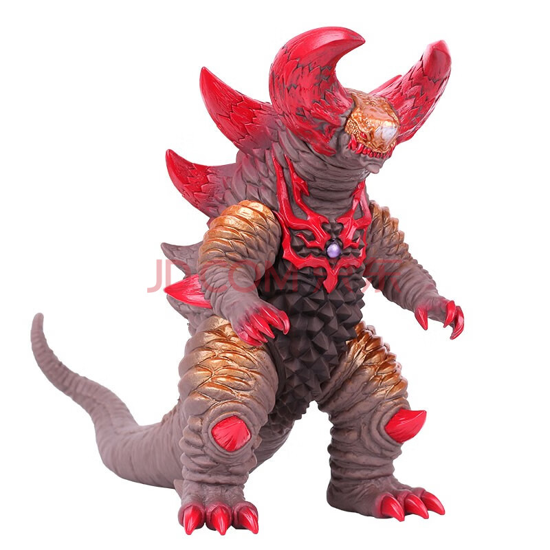 万代 软胶骷髅哥莫拉奥特曼怪兽儿童男孩玩具 骷颅哥莫拉 08704 骷髅