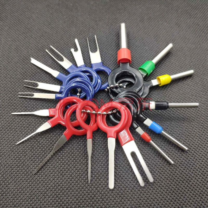 汽车线束插头端子退针器推针工具汽车维修拆卸线路挑线挑针取针器 18