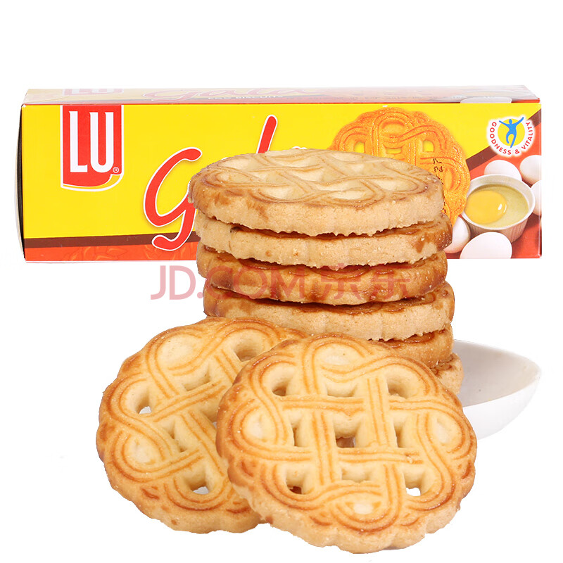 原装进口 露怡(lu) 饼干蛋糕 gala鸡蛋饼干 114.4g