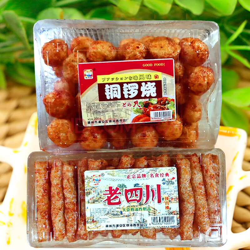 22大豆辣条【600克】老四川铜锣烧零食辣甜味豆制品小吃