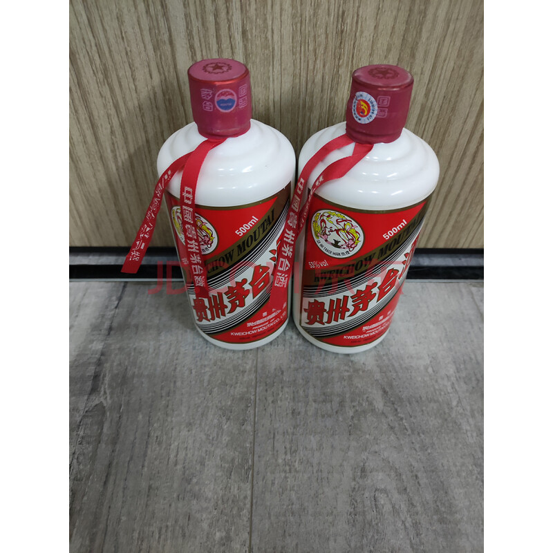 标的九十六2016、18年贵州飞天茅台酒53度500ML 2瓶－海关/政府-京东拍卖