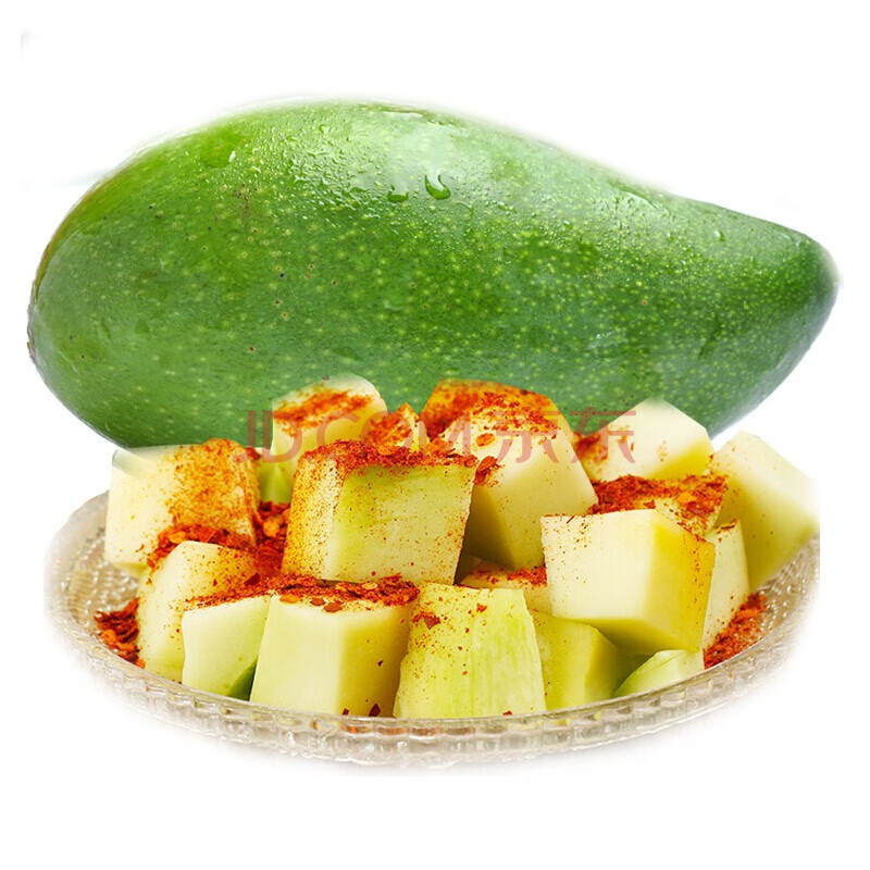 【莘县馆】新鲜生芒果 2.5kg 青皮酸芒果生吃芒