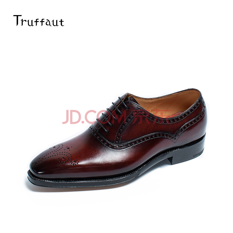 流行男鞋 正装鞋 特吕弗(truffaut) 意大利底西装鞋男士婚礼皮鞋新郎