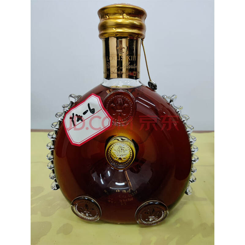 y4-6:路易十三,2012年;700ml 40%vol.一瓶 							无底价