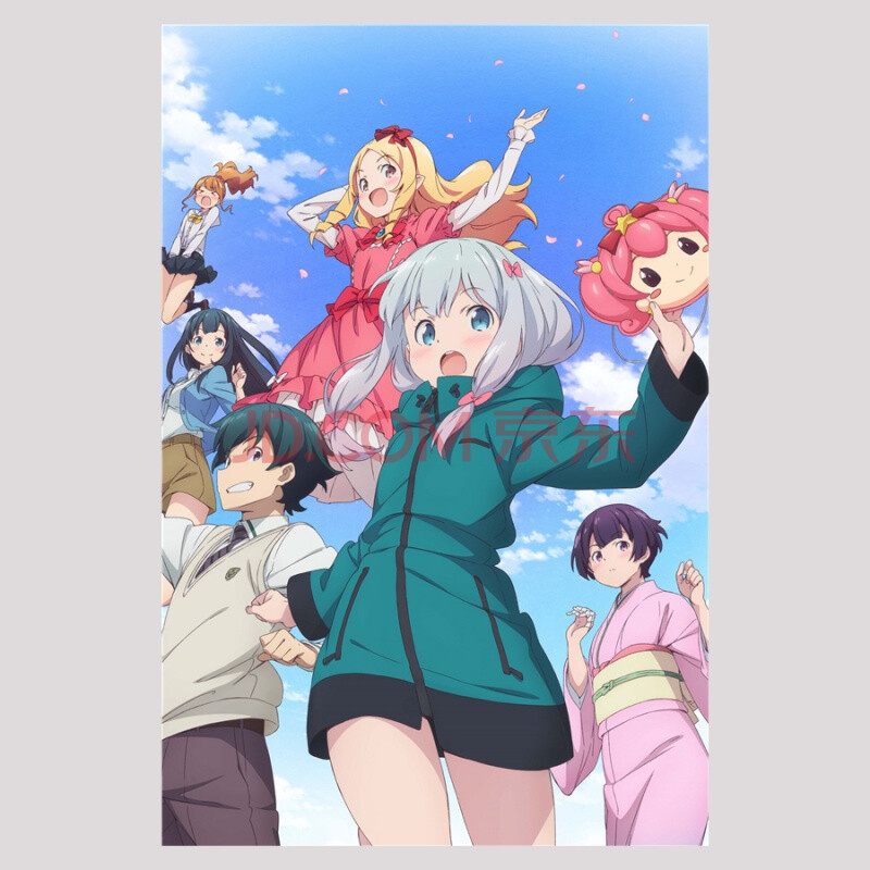 狼天影 埃罗芒阿老师动漫海报墙贴画和泉纱雾宿舍二次元墙纸高清可来