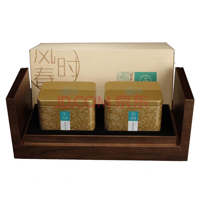 茗正堂 明前安吉白茶礼盒装茶叶绿茶珍稀黄金白茶2019新茶 特级精选