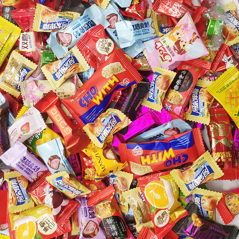 结婚混装喜糖批发散装糖果水果糖软硬糖搭配散称多口味混合5斤装 玉米