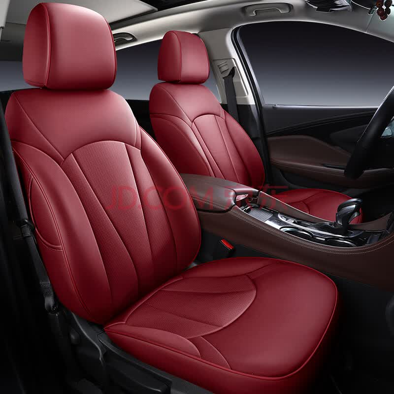 伊兰特悦动名驭真皮汽车座套全包全包座椅套 拉菲红标准版 中间真皮