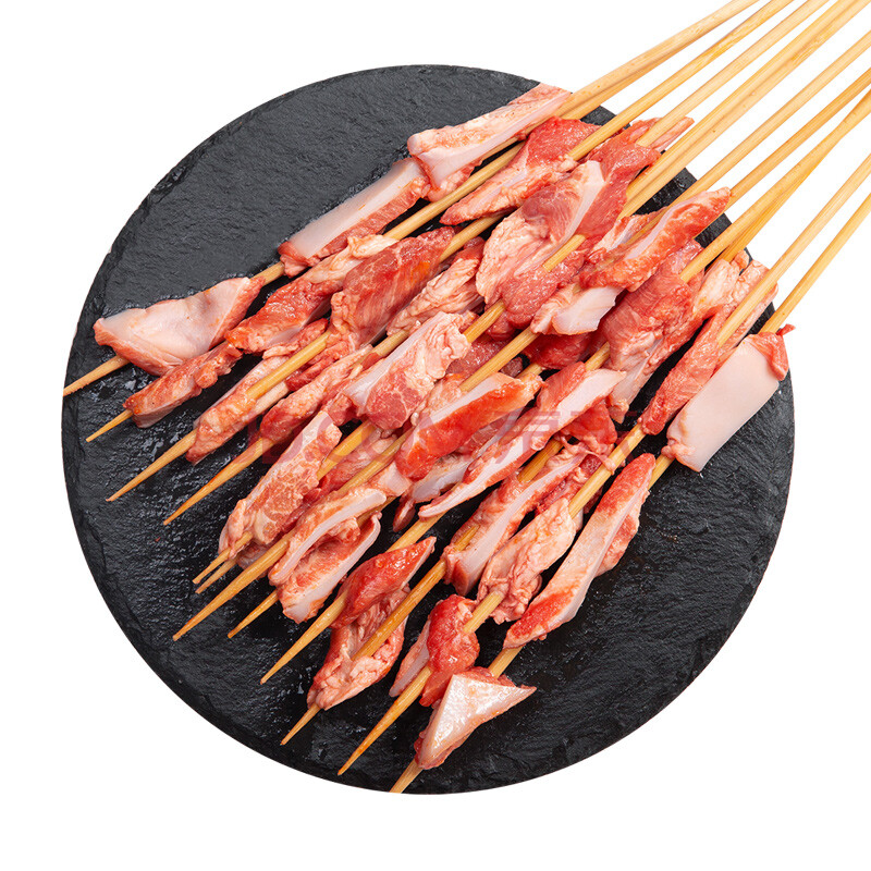 烧烤食材半成品猪脆骨5串 新鲜烤串