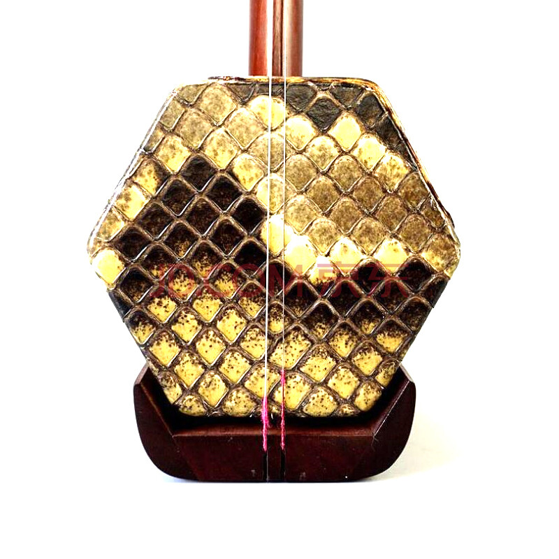 广雅 小叶紫檀老料专业演奏蟒皮二胡乐器 龙头二胡