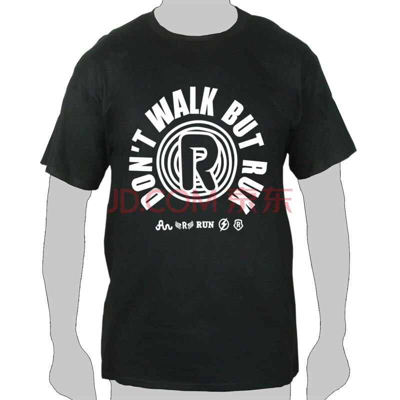 跑男同款/撕名牌服装/男女通款/圆领t恤/纯棉衣服/夏装潮流短袖/字母r