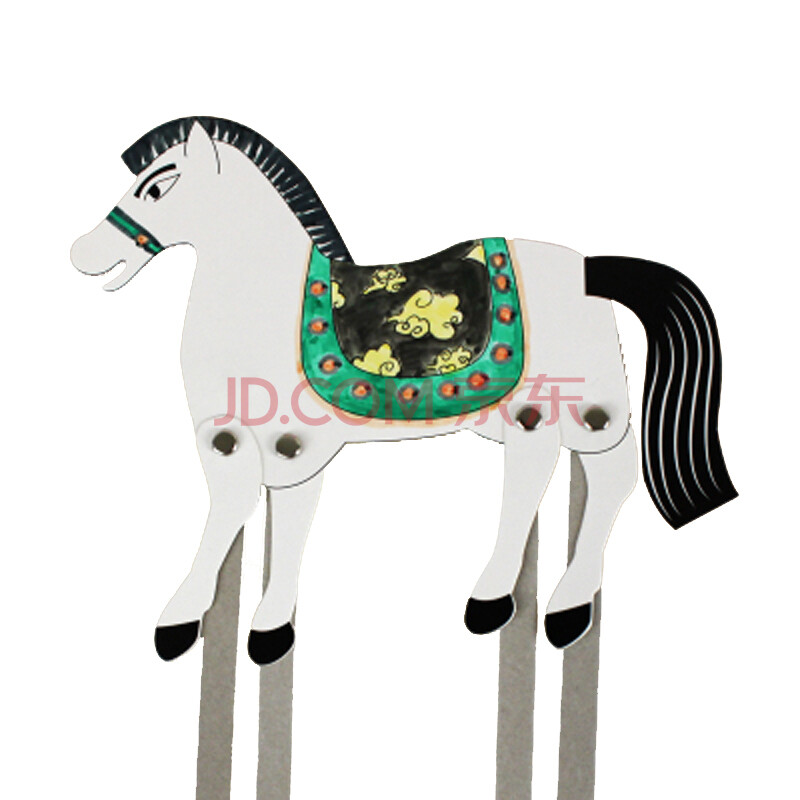 精品大画西游人物皮影戏套装制作幼儿园儿童手工材料包自制diy 白龙马