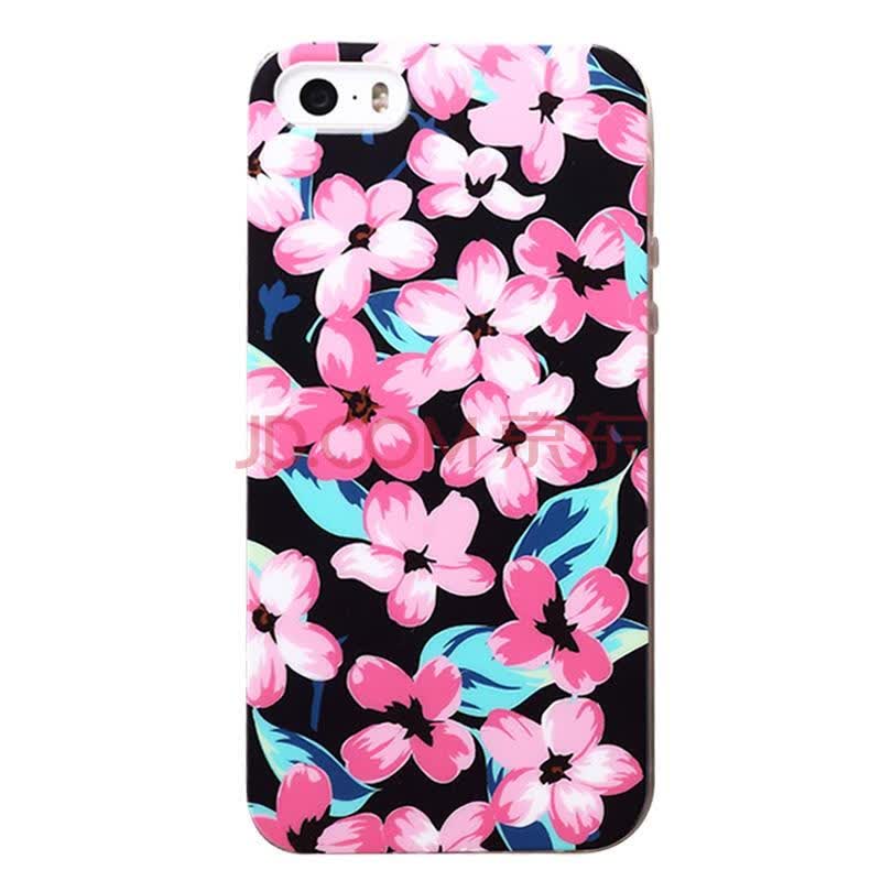 luphie 文艺风花语/手机壳/保护套/外壳 适用于苹果iphone5s 樱花