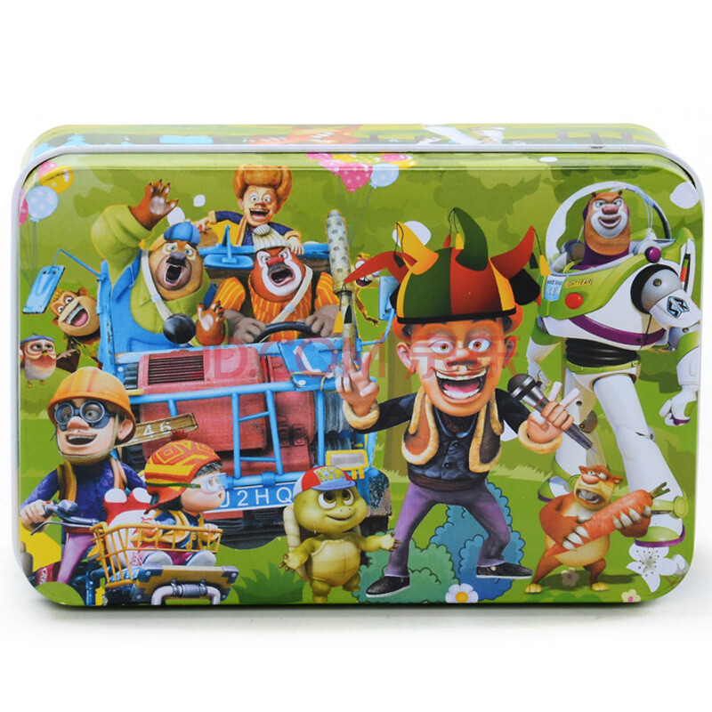 动漫拼图儿童益智早教启蒙玩具 幼儿园宝宝礼品儿童礼物 100片熊出没