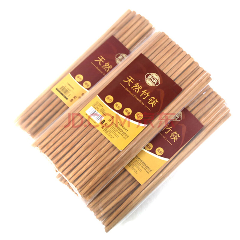 唐宗筷 竹筷子 无漆无蜡 野营家用快餐一次性卫生筷 子 酒店餐馆筷子