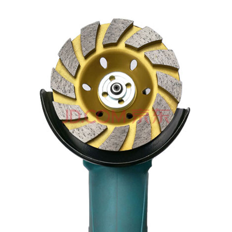 100手磨角磨机金刚石打磨片 加厚碗磨片 大理石材磨边轮混凝土地坪