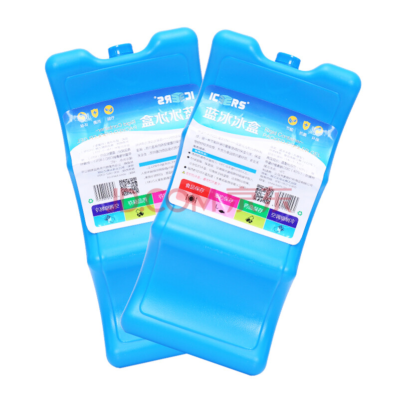 icers(艾森斯)800ml医用保温箱蓝冰 空调扇冰晶盒 母乳冰排 可循环